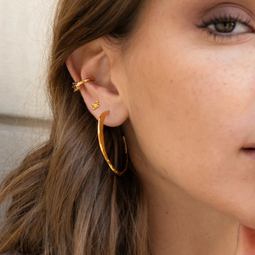 Kruhové náušnice Nahia