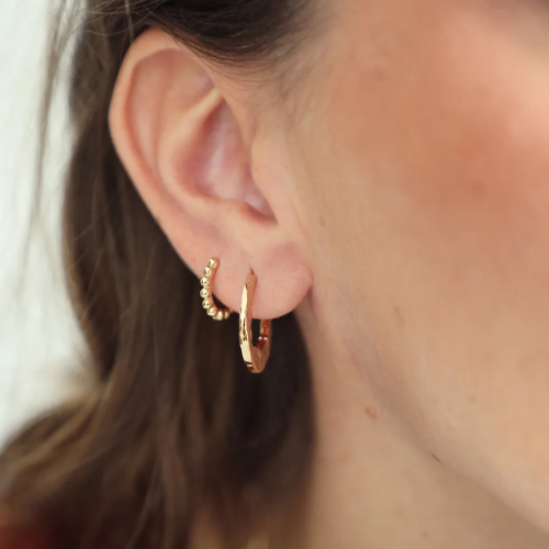 Mini kruhová náušnica Billes